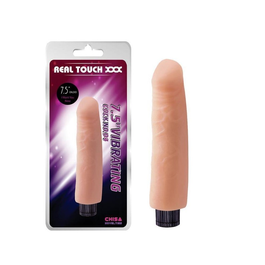 Vibrador no.04 t-skin 7.5 natural