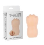 Masturbador ashly chubby vagina t-skin 13.3 cm natural