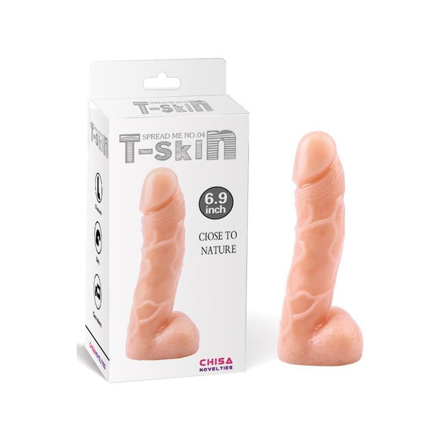 Dildo spread me n4 t-skin 6.9 natural
