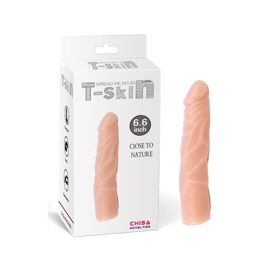 Dildo spread me no.5 t-skin 6.7 natural