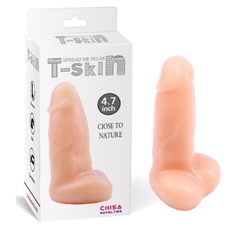 Dildo spread me n8 t-skin 4.7 natural