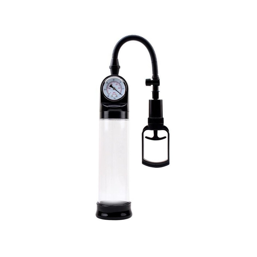 Masturbador accu-meter power pump x2