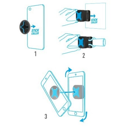 Mobilis u.fix soporte universal de pared para smartphone/tablet