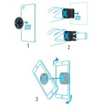 Mobilis u.fix soporte universal de pared para smartphone/tablet