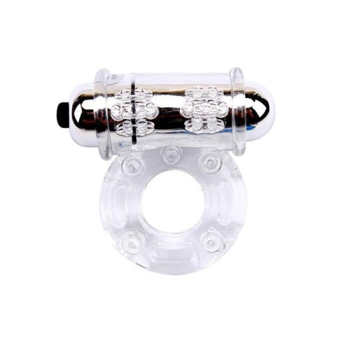 Anillo vibrador para el pene  bull ring transparente