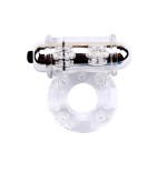 Anillo vibrador para el pene  bull ring transparente
