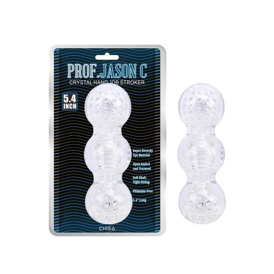 Masturbador crystal hand job