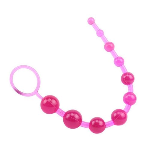 Cadena anal sassy 30 cm rosa