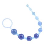 Cadena anal sassy 30 cm azul