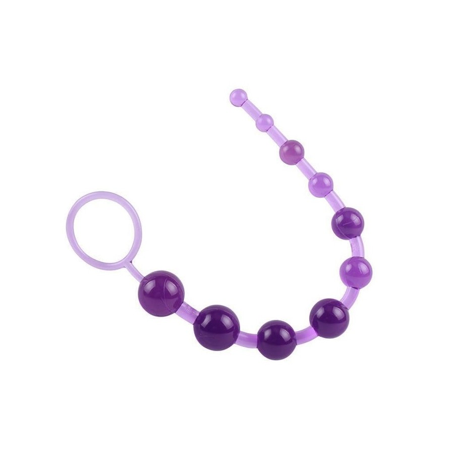 Cadena anal sassy 30 cm purpura