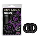 Anillos para el pene cadiluck negro