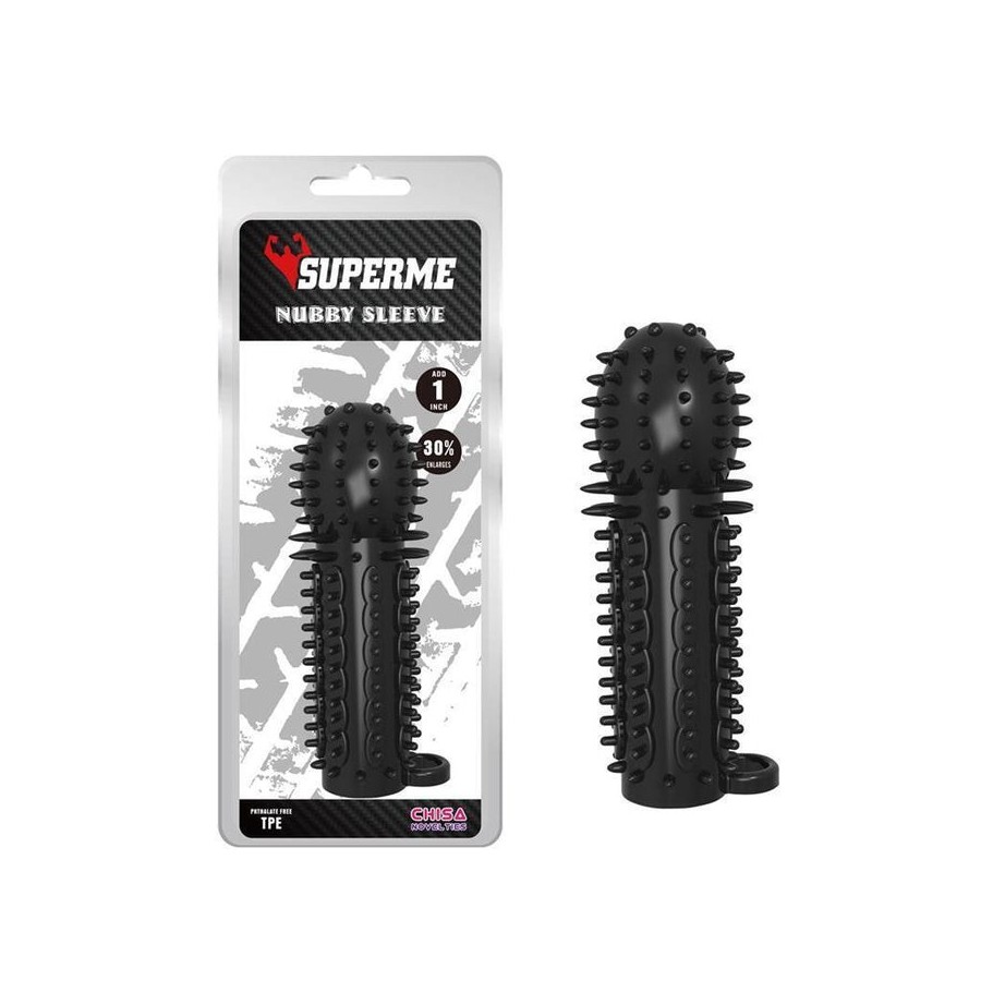 Funda para el pene nubby negro