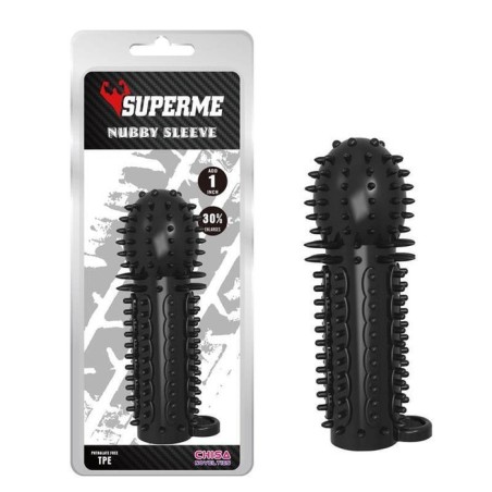 Funda para el pene nubby negro