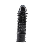 Funda para el pene swirls negro