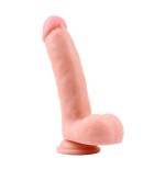 Dildo matt harpring 20 x 4 cm natural