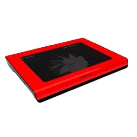 Approx base refrigeradora appnbc06r para portatiles hasta 15.6\1 1x ventilador 14cm 2x led azul 2xusb