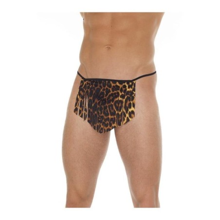 Tanga taparrabos leopardo talla única