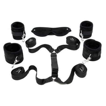 Correas de supresión para la cama negro