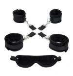 Rimba bondage play set de bondage color negro