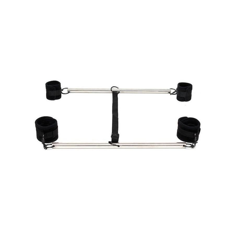 Barras ajustables para brazos y piernas color negro