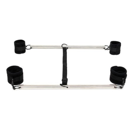 Barras ajustables para brazos y piernas color negro