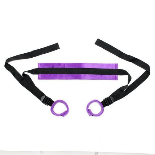 Rimba bondage play set de ataduras ajustables color púrpura