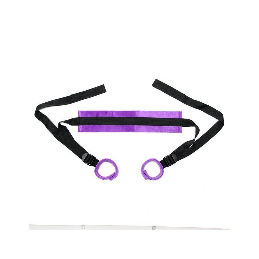 Rimba bondage play set de ataduras ajustables color púrpura