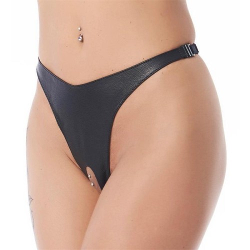 Braguita abierta color negro talla única