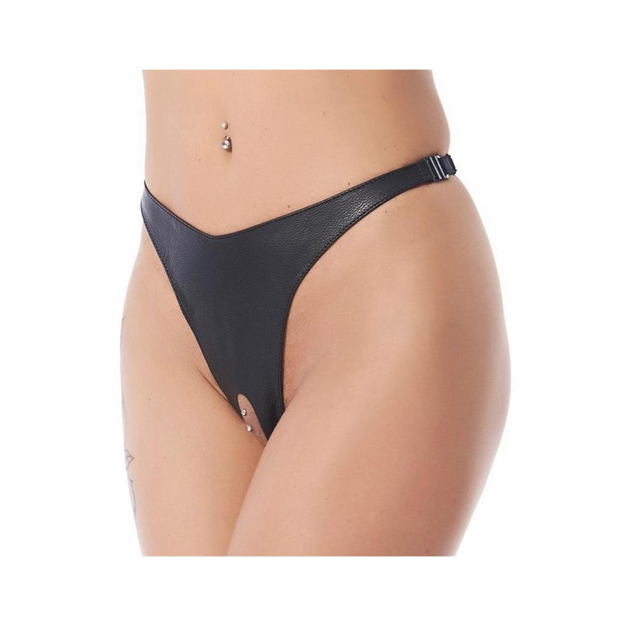 Braguita abierta color negro talla única