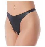Braguita abierta color negro talla única