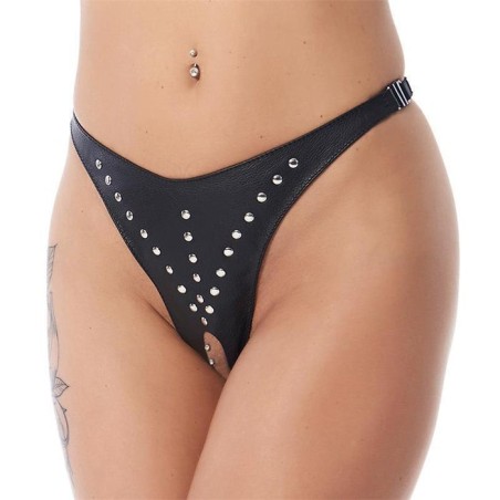 Braguitas abiertas con tachuelas talla única