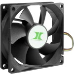 Inter-tech 88887290 ventilador de pc carcasa del ordenador 8 cm 4 pieza(s) negro