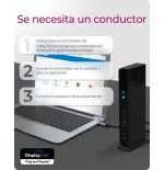 Multi dockingstation icybox para portátiles y pc