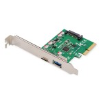 Digitus ds-30225 tarjeta pcie usb 3.2 gen 2 (3.1 gen 2) interno 10gb/s