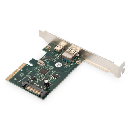 Digitus ds-30225 tarjeta pcie usb 3.2 gen 2 (3.1 gen 2) interno 10gb/s