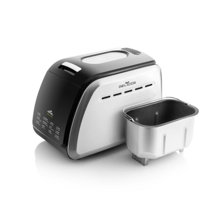 Eta panificadora delicca ii eta714990030 850 w, 12 programas negro/acero inoxidable