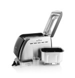 Eta panificadora delicca ii eta714990030 850 w, 12 programas negro/acero inoxidable
