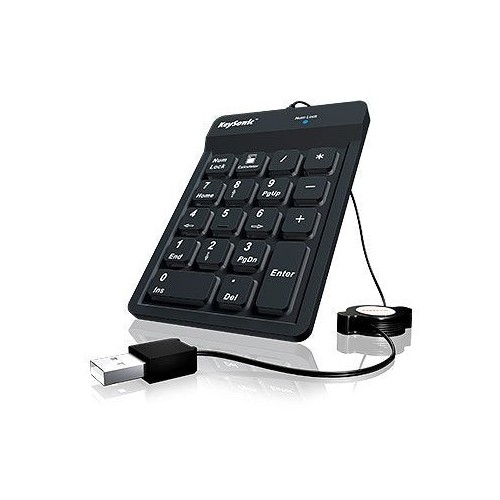 Keysonic  ack-118 bk, teclado numérico