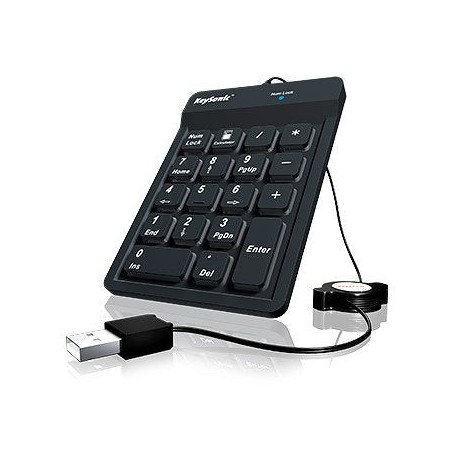 Keysonic  ack-118 bk, teclado numérico
