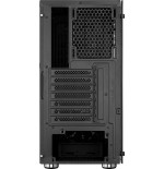 Caja pc aerocool zauron black 2*usb3.0 usb2.0 audio hd gpu hasta 325mm panel lateral transparente ventilador saturn 12 frgb atx