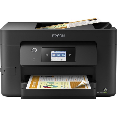 Impresora epson workforce wf-3820dwf wifi fax duplex