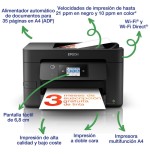 Impresora epson workforce wf-3820dwf wifi fax duplex