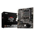 Placa base msi am4 a520m-a pro m-atx/2xddr4/4xsata6/1xusb 3.2/2xusb 2.0 911-7c96-001