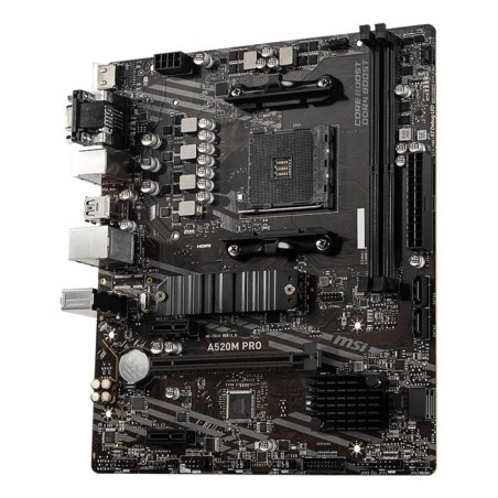 Placa base msi a520m pro a520 ddr4 am4 7d14-005r retail