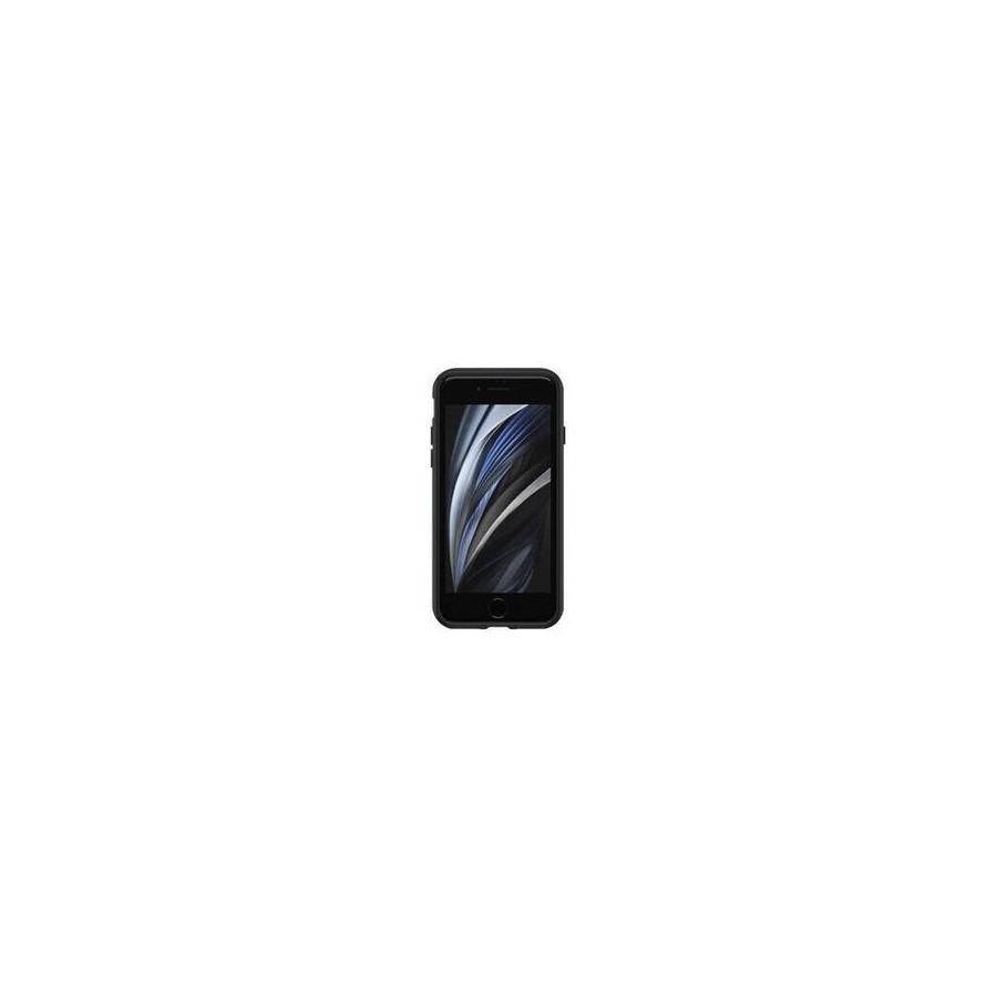 Otterbox react apple iphone se (2nd gen)/8/7 black crystal clear/black