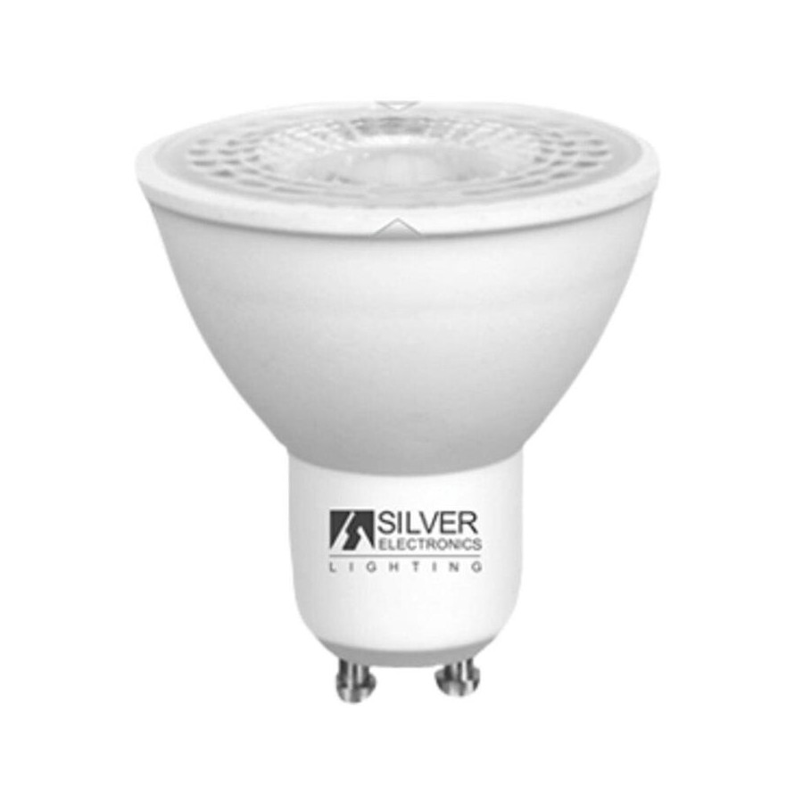 Bombilla led silver sanz 1440910 eco dicroica 8w -  gu10 -  3000k -  38