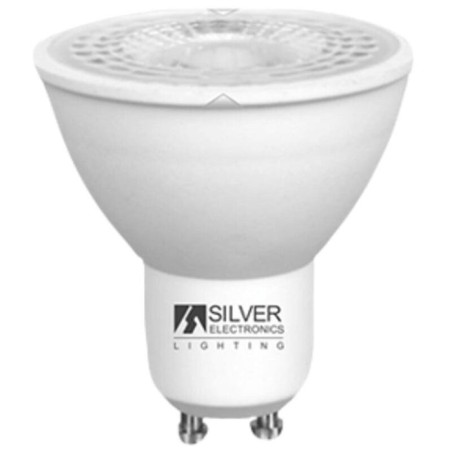 Bombilla led silver sanz 1440910 eco dicroica 8w -  gu10 -  3000k -  38