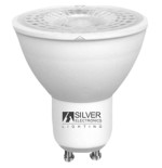 Bombilla led silver sanz 1440910 eco dicroica 8w -  gu10 -  3000k -  38
