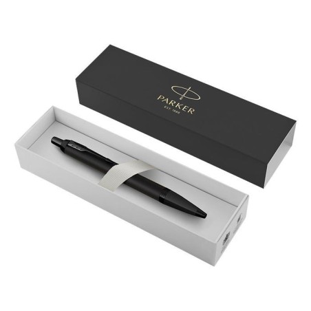 Bolígrafo parker im acromático caja regalo m azul