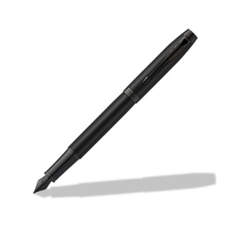 Pluma estilográfica parker im achromatic  sistema de carga por cartucho negro 1 pieza(s)